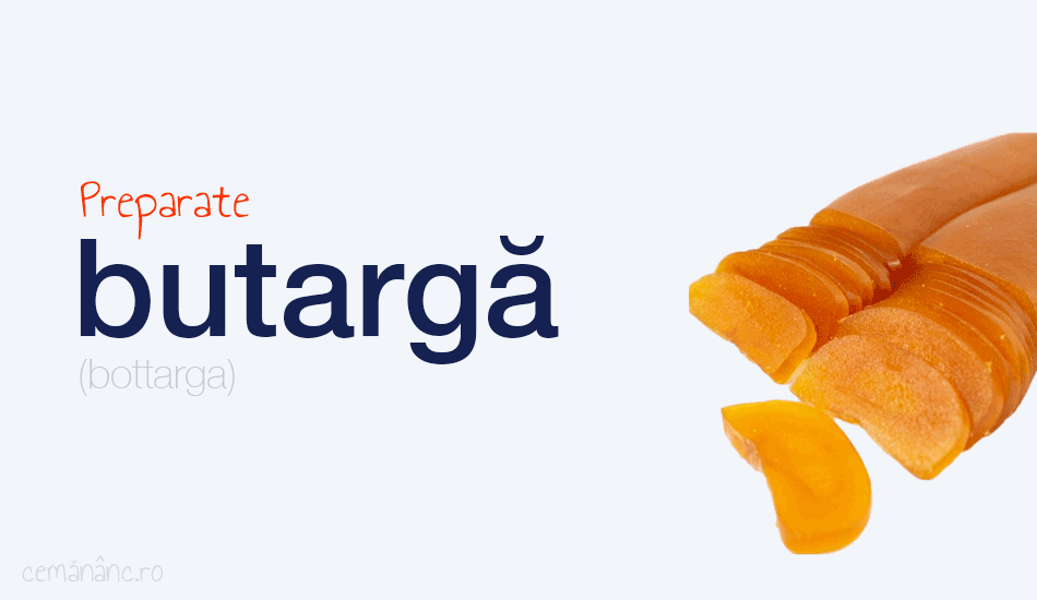 Definiție Butargă (Bottarga)