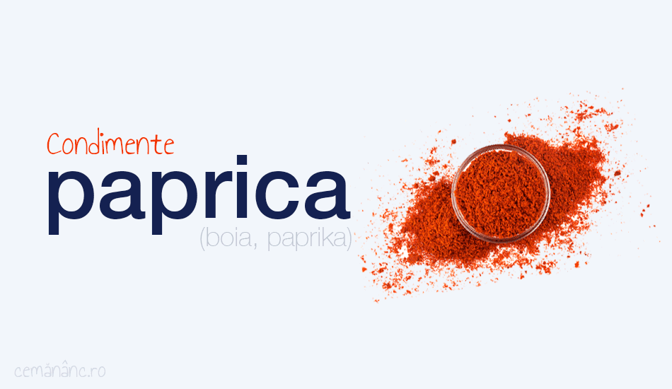 Definiție Paprica sau Boia